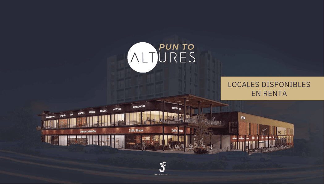 Locales en renta en plaza comercial Punto Altures 