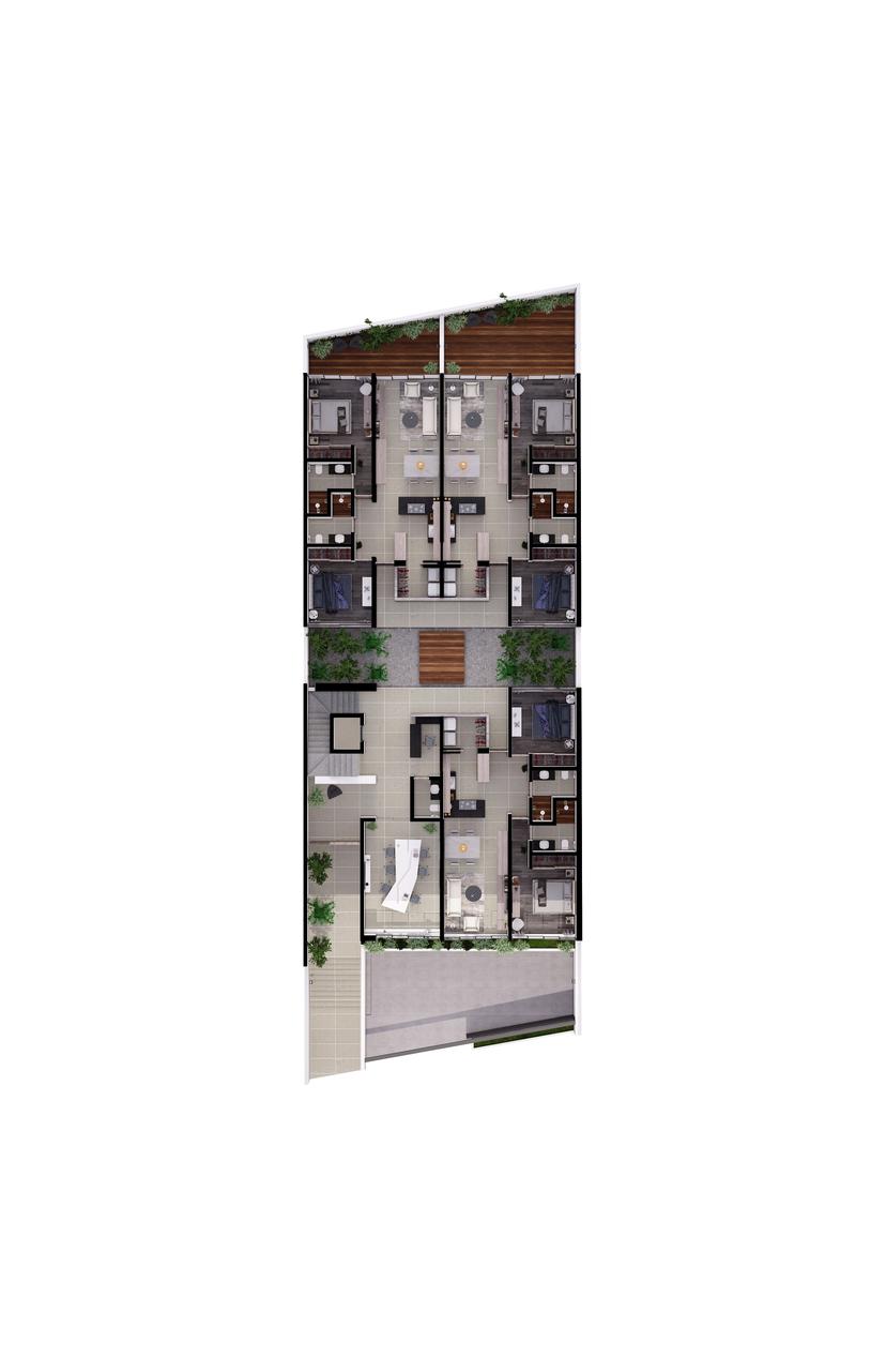 2 RECÁMARAS Y TERRAZA EN CD GRANJA - CITÁ LIVE IN  2