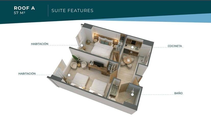 Departamentos de Lujo a pie de playa en preventa  5