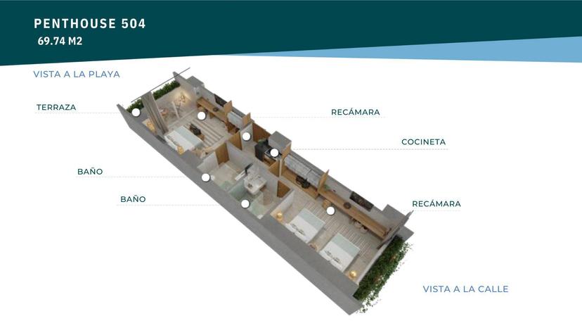 Departamento de lujo en Punta de Mita en Preventa  4