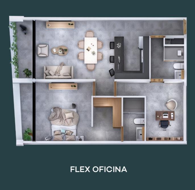 1 RECÁMARA + FLEX EN JARDINES DE GUADALUPE - ELÉVA 2