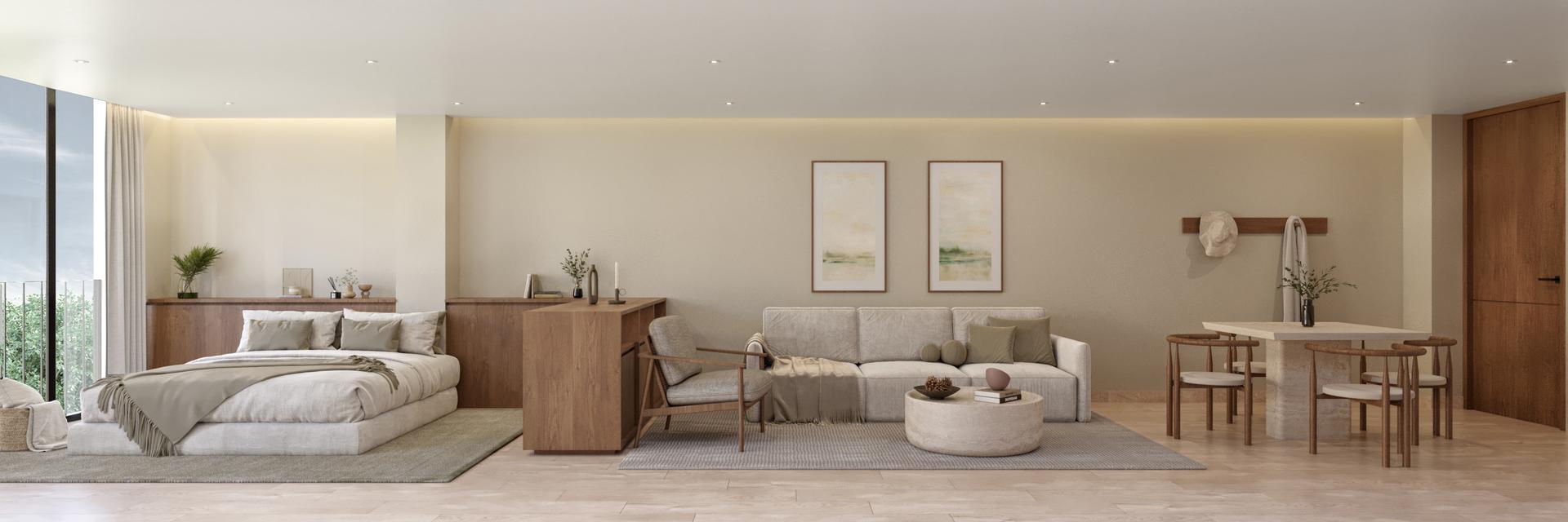 LOFT IDEAL PARA INVERSIÓN EN JARDINES DEL BOSQUE