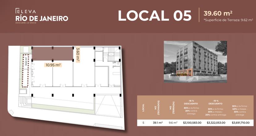 LOCALES COMERCIALES EN EL CORAZÓN DE PROVIDENCIA 5