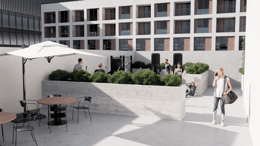 Local Comercial con Balcón en Torre Ciudad 1050 5