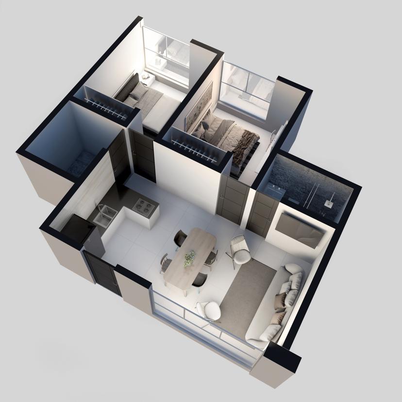 Departamento en zona centro de Guadalajara 2