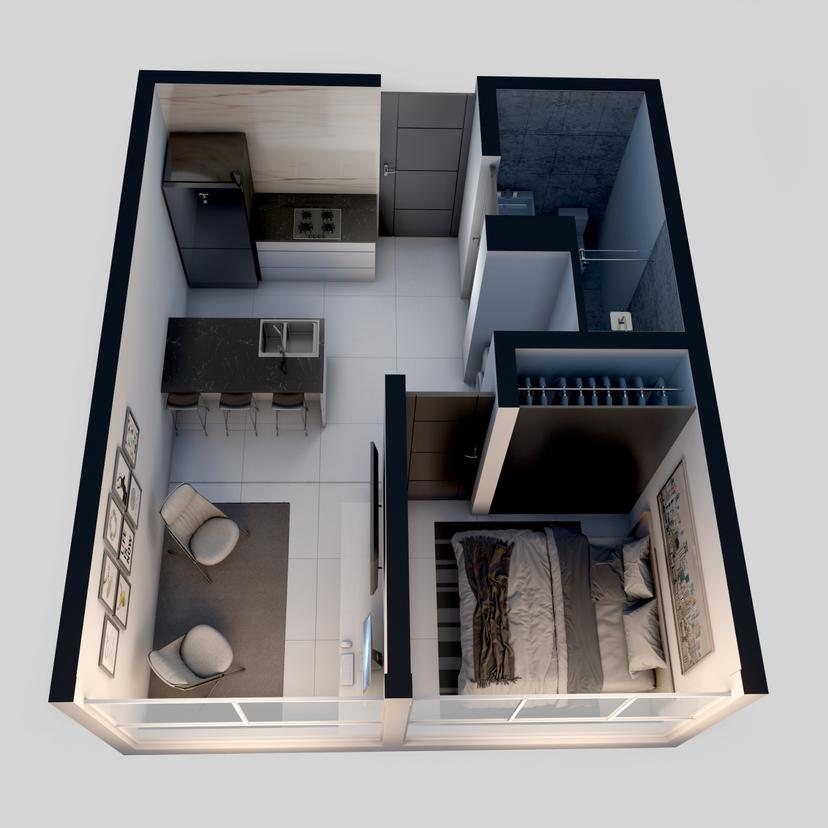 Departamento en zona centro de Guadalajara  2