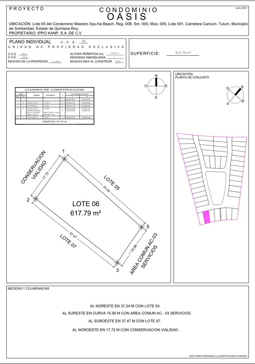 Lote Residencial Con Club de Playa Privado 5
