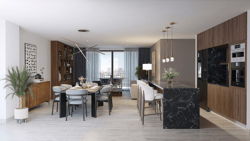 Departamentos de lujo en Pasaje Alamos, Querétaro. 4