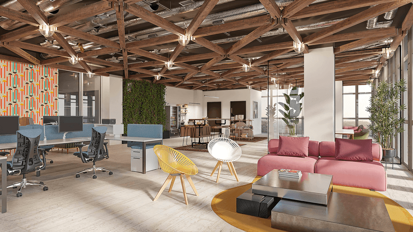 Oficinas de lujo en Pasaje Álamos 3