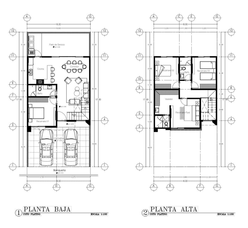 Casa en venta coto platino sur L31 2