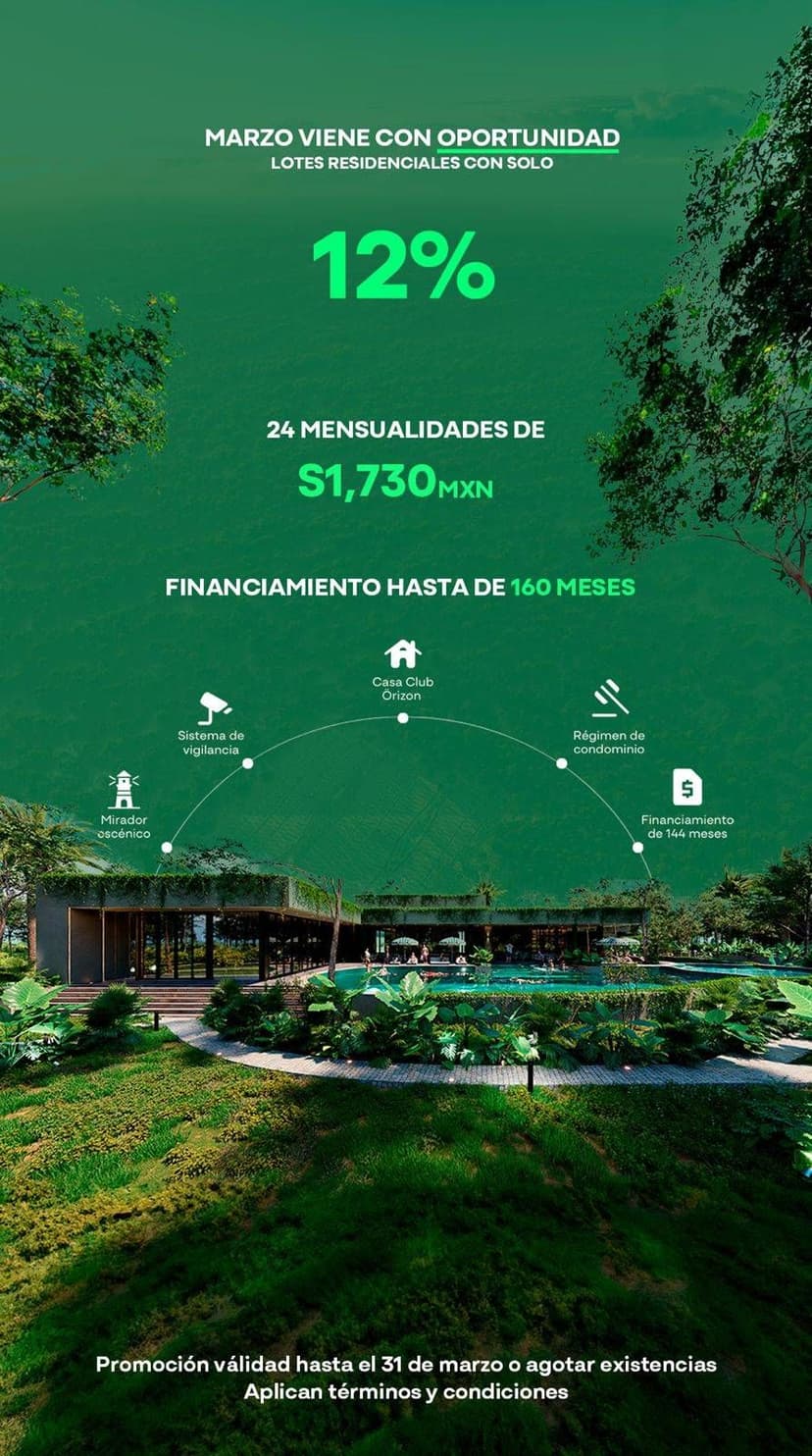 TERRENOS 💎 Preventa 👉🏻 en YUCATÁN  2